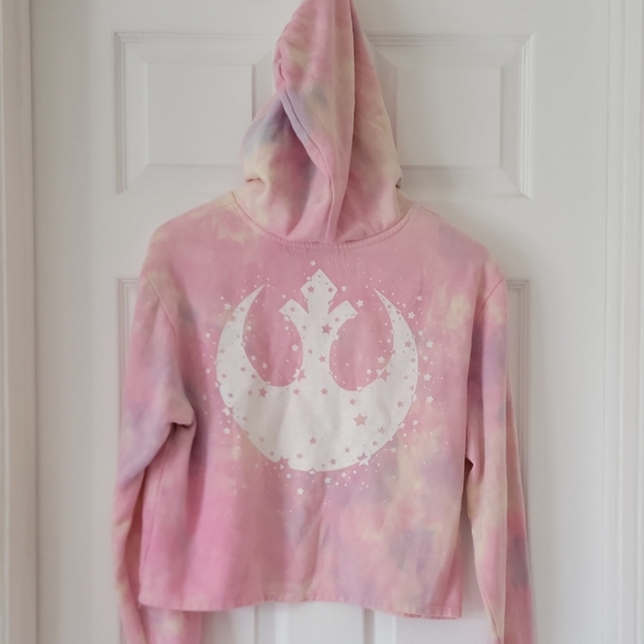 Star Wars Light Pink Hoodie Size S - Picture 10 of 13